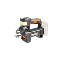 Насос с фонарем для автомобиля WORX WX092 20V (10бар) аккумуляторный