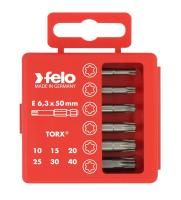 Набор бит Felo Industrial (Tx 50 мм), 6 шт в кейсе 03691516